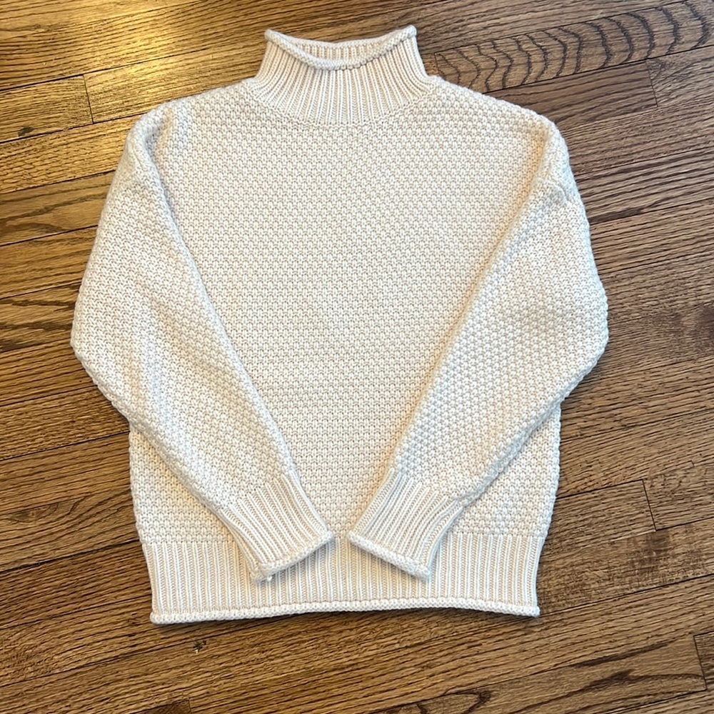 Cozy mock neck sweater
